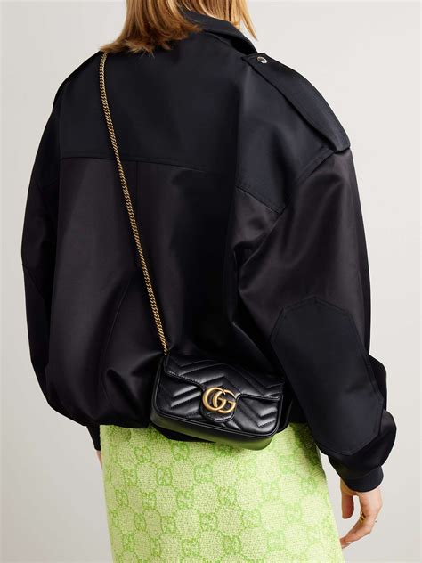 gucci gg marmont mini quilted leather bucket bag|new Gucci Marmont small bag.